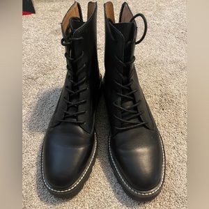 Madewell high top boots